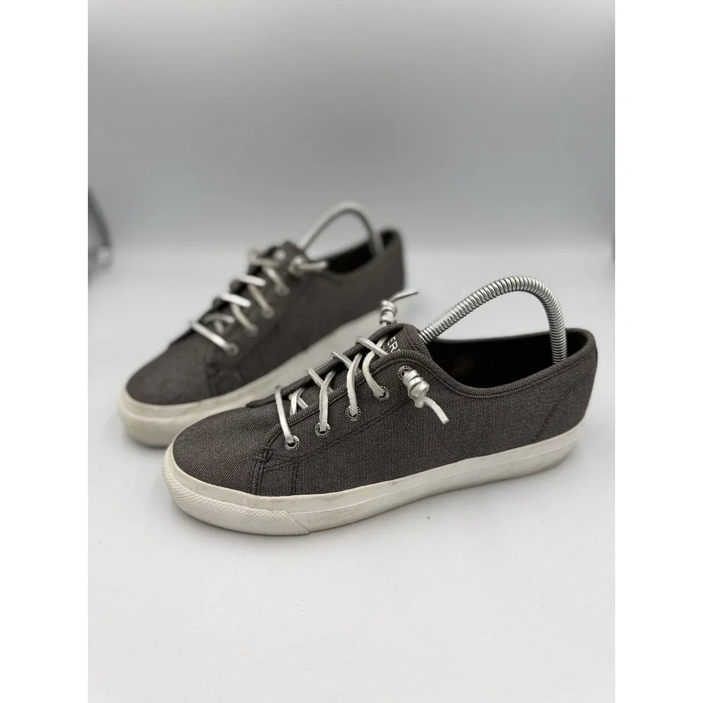 Sperry Top-Sider SeaCoast Core Low Top Sneakers Women's Size 9M Grey STS80332